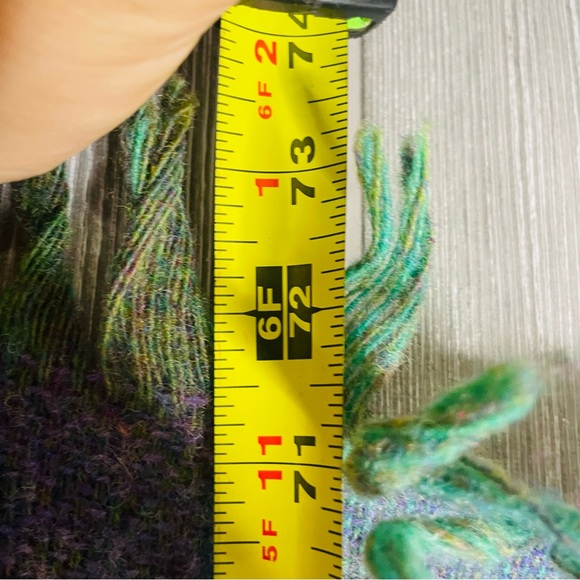 Avoca Handweavers Pure Wool Throw Blanket rouglt 73”x 50” handcrafted Ireland - Picture 5 of 9